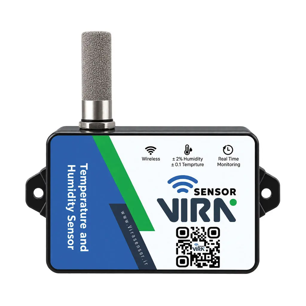 سنسور بی سیم دما و رطوبت مدل VR100-TH